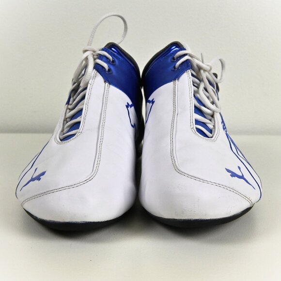 Vintage Y2K Puma Speedcat Leather Athleisure Streetwear White Sneakers US12 US11 - Picture 5 of 16